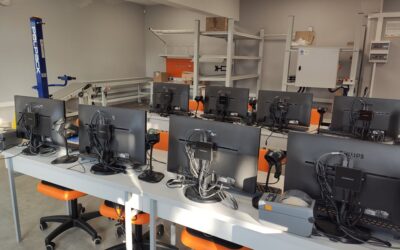 Pracownia logistyczna w Szkole Technicznej przy BZDZ