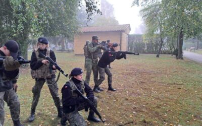 Obóz z zajęć edukacji mundurowej