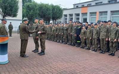 Apel- zakończenie edukacji mundurowej rok szkolny 2023/2024
