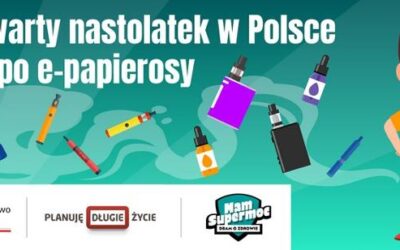 Informacja MEN I GIS na temat e-papierosów