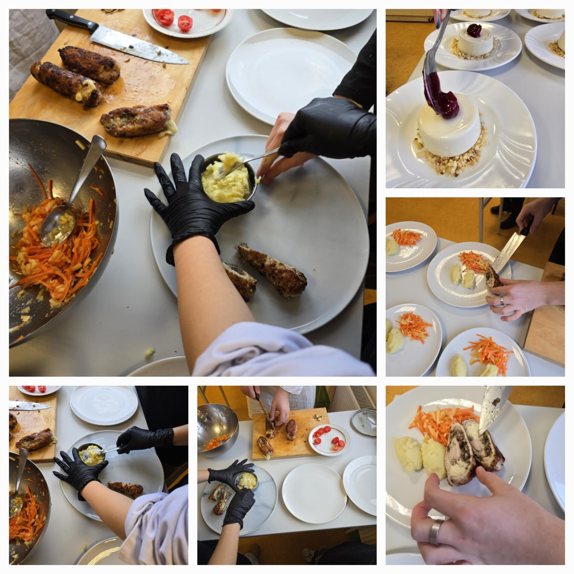 Zajęcia na pracowni gastronomicznej