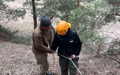 Zajęcia mundurowe na terenie Politechniki Bydgoskiej