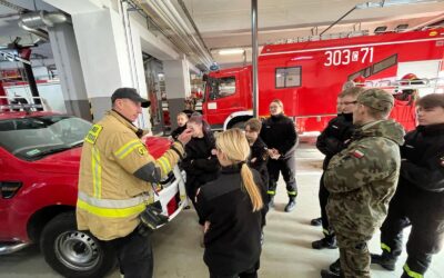 Wizyta w Jednostce Ratowniczo-Gaśniczej nr 3 w Bydgoszczy