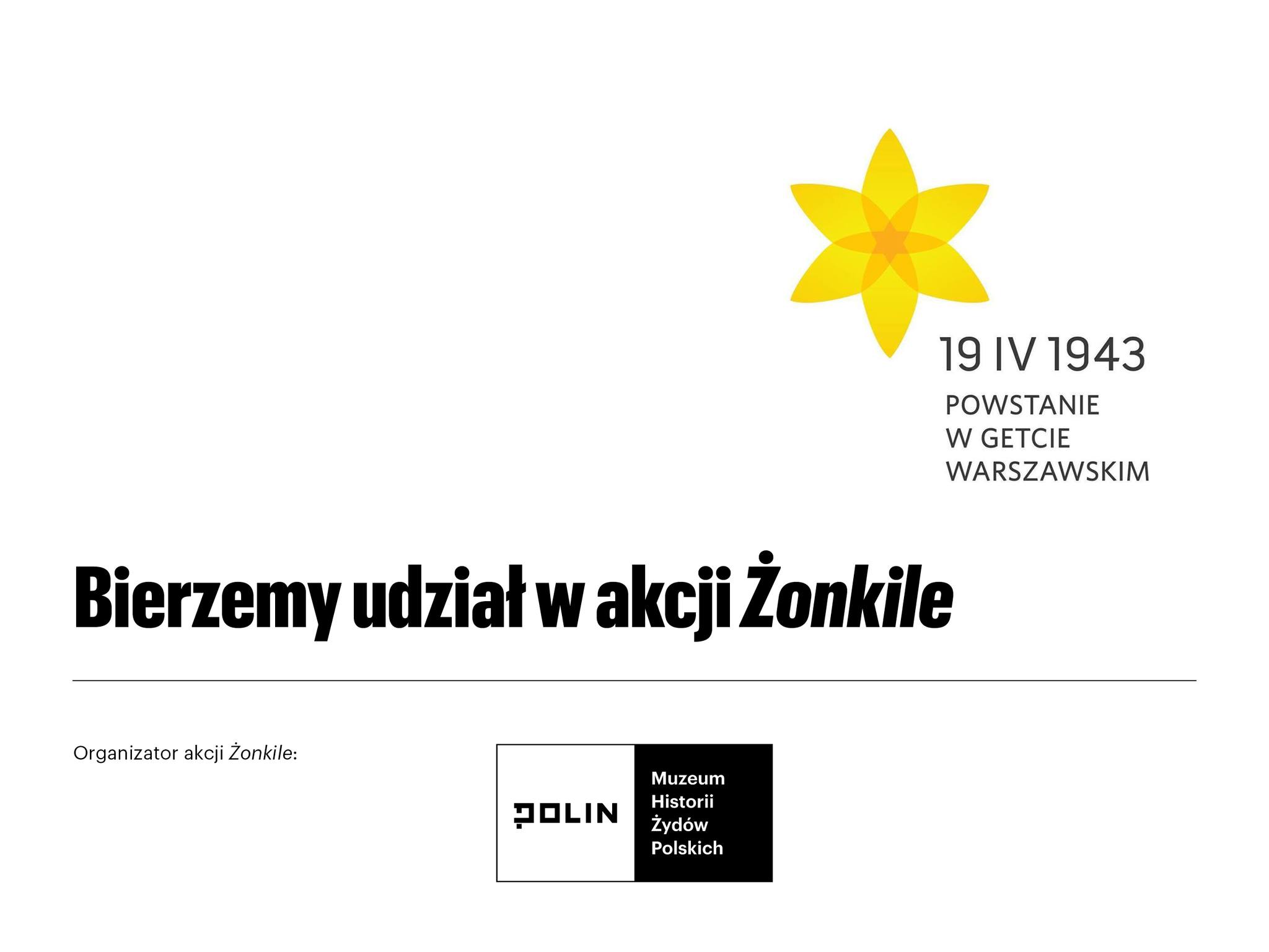 Bierzemy udział w akcji „Żonkile”