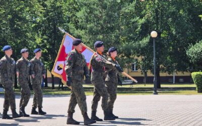 Udział w obchodach 21. rocznicy powstania 1 Pomorskiej Brygady Logistycznej