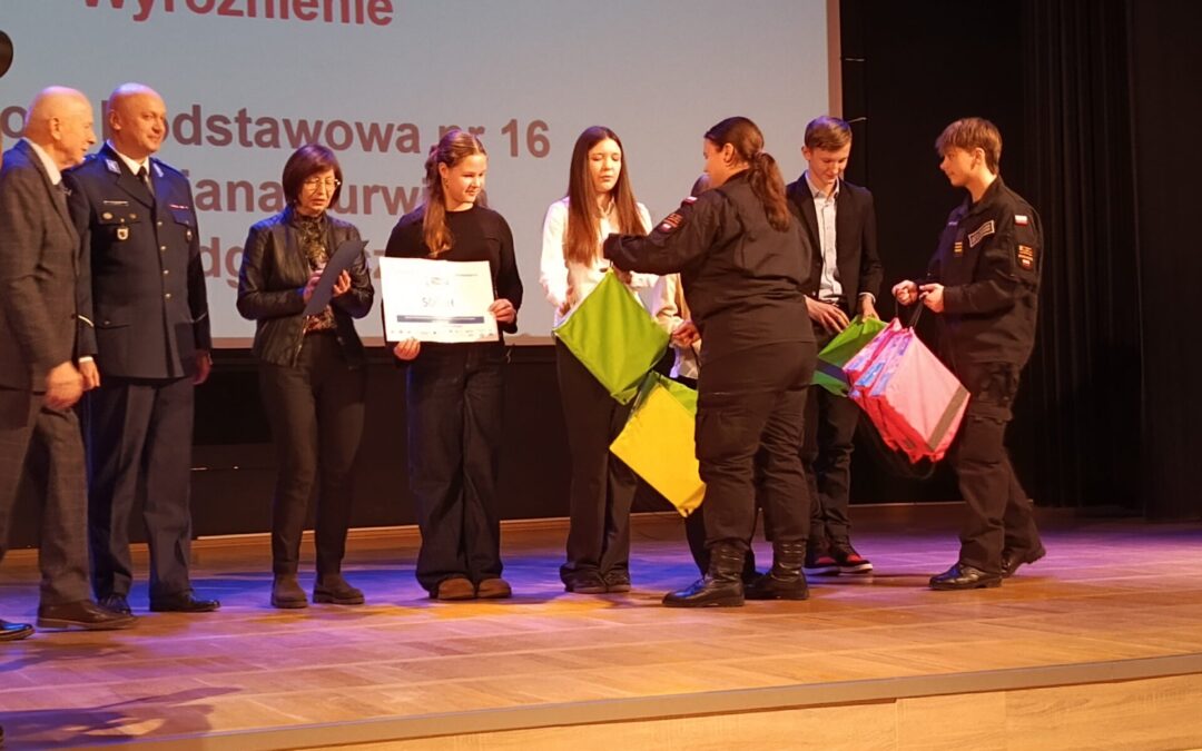 Gala finałowa wojewódzkiego etapu I edycji konkursu „Odblaskowa szkoła” 2025.