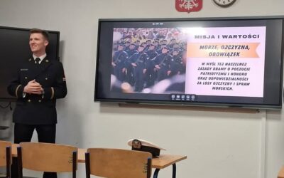 Spotkanie z przedstawicielami Akademii Marynarki Wojennej w Gdyni
