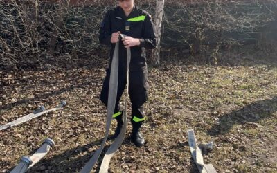 Zajęcia doskonalące technikę budowy linii gaśniczych