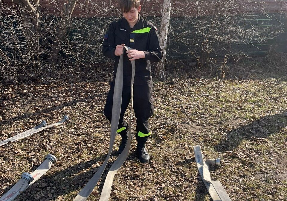 Zajęcia doskonalące technikę budowy linii gaśniczych