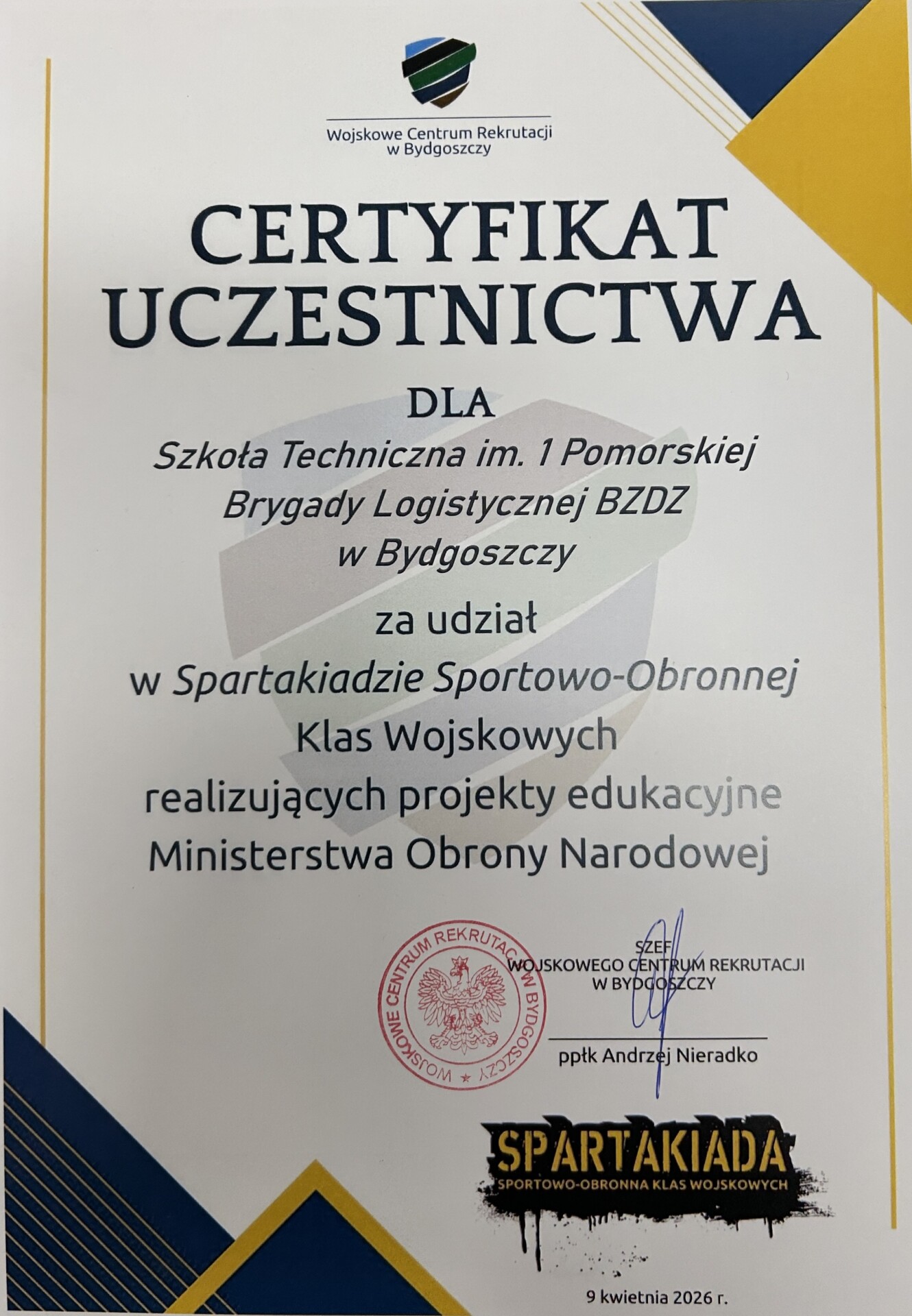 Spartakiada 2026