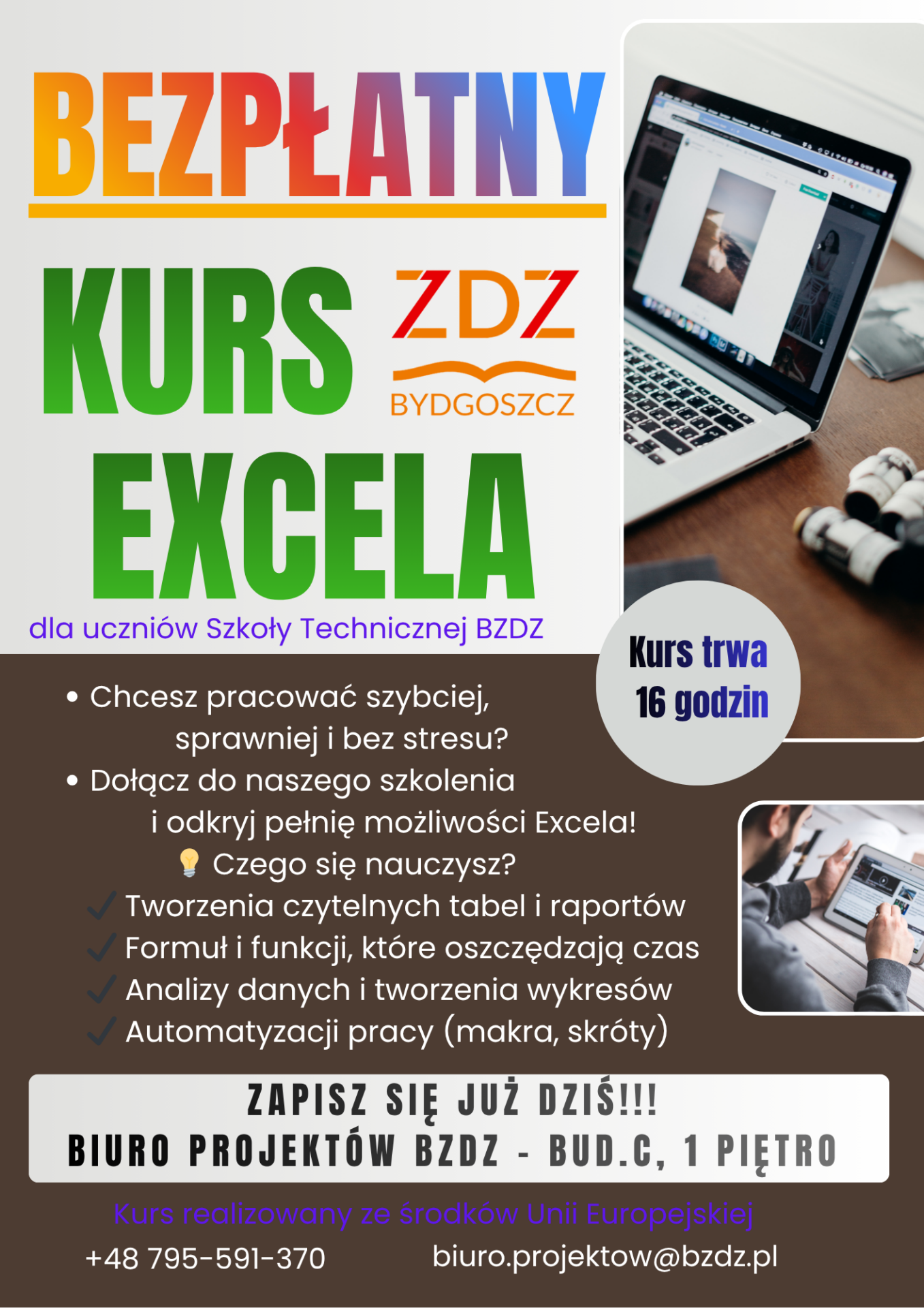 Zapraszamy na kurs!