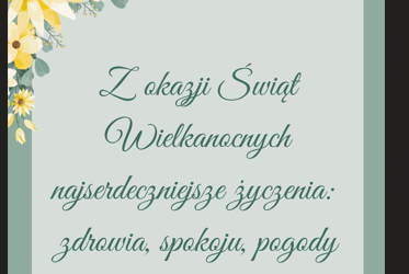 Życzenia Wielkanocne