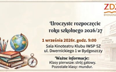 Rozpoczęcie roku szkolnego 2026/27